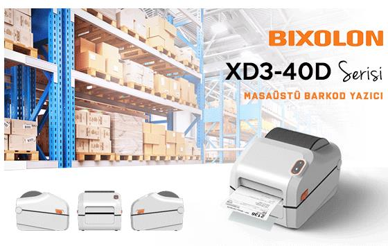 BixolonBıxolon XD3-40DE 4-inç Direkt Termal Masaüstü Etiket Yazıcı Usb, Seri, Eth BeyazXD3-40D-ETH