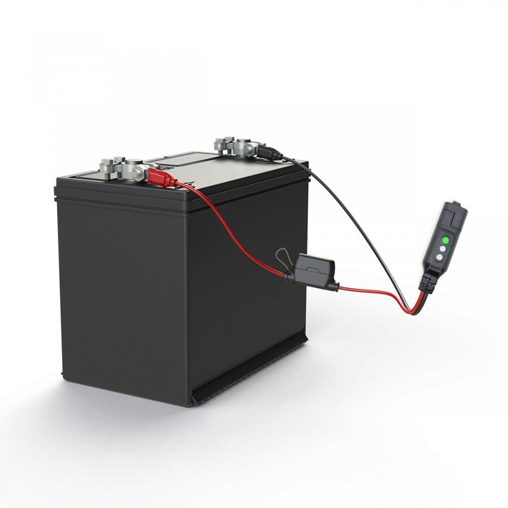 Black+DeckerBLACK+DECKER BXA27 Halka Terminalli Akü Şarj Bağlantı Kablosu ve Akü Şarj GöstergesiBXA27