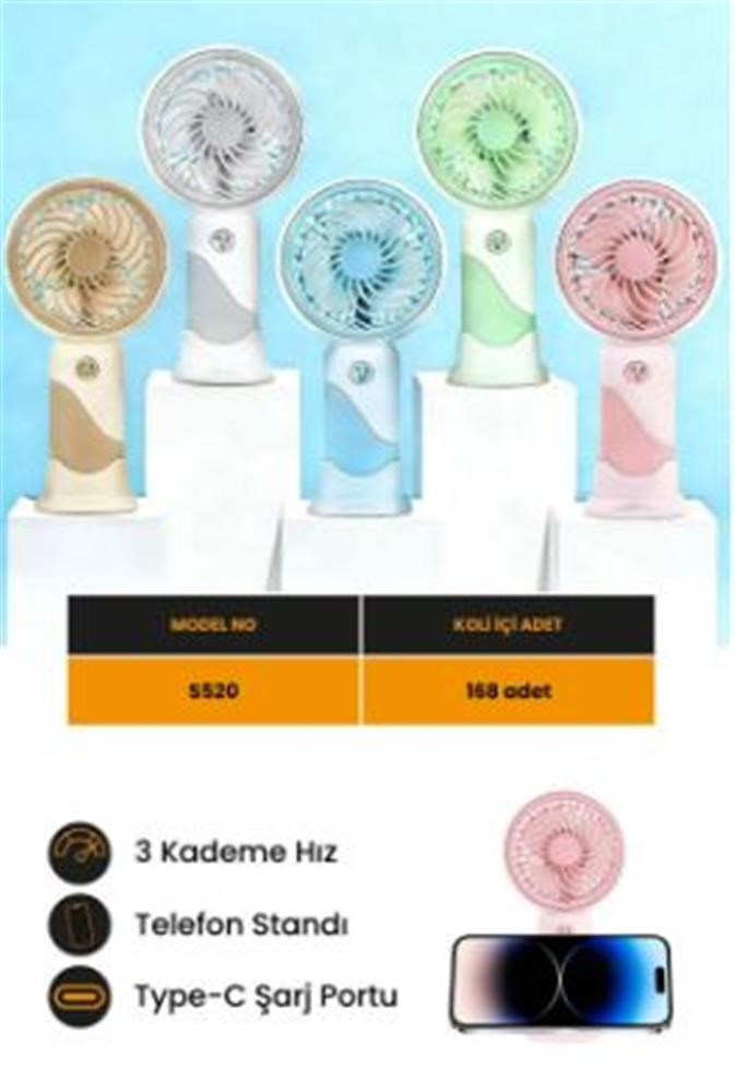 EVERESTBolero Mini Fan S520 (SP6391)6976813458977