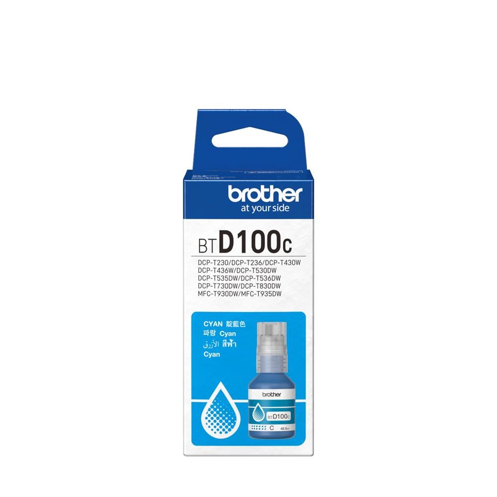 BrotherBrother BTD100C Cyan Mavi 5.000 Sayfa Şişe Mürekkep DCP-T230-T430-T530-T730-T830  MFC-T930-T9354977766837095