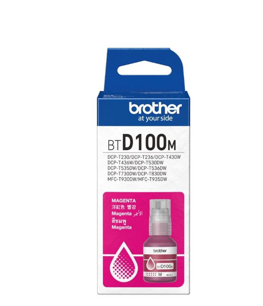 BrotherBrother BTD100M Magenta Kırmızı 5.000 Sayfa Şişe Mürekkep DCP-T430-T530-T730-T830  MFC-T930-T9354977766837101