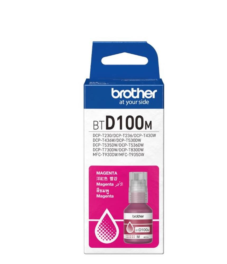 BrotherBrother BTD100M Magenta Kırmızı 5.000 Sayfa Şişe Mürekkep DCP-T430-T530-T730-T830  MFC-T930-T9354977766837101