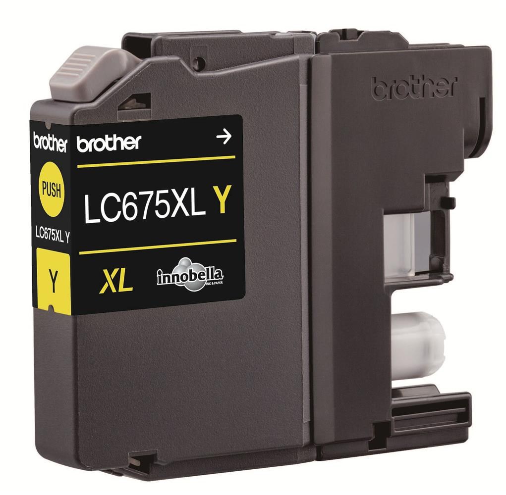 BrotherBrother LC675XLY Yellow Sarı 1.200 Sayfa Kartuş MFC-J2320-J27204977766743082