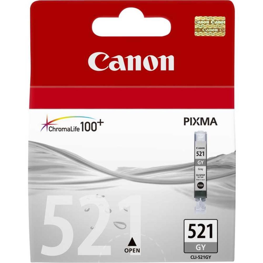 CANONCanon CLI-521GY Grey Gri Mürekkep Kartuş MP260-540-550-6204960999641836