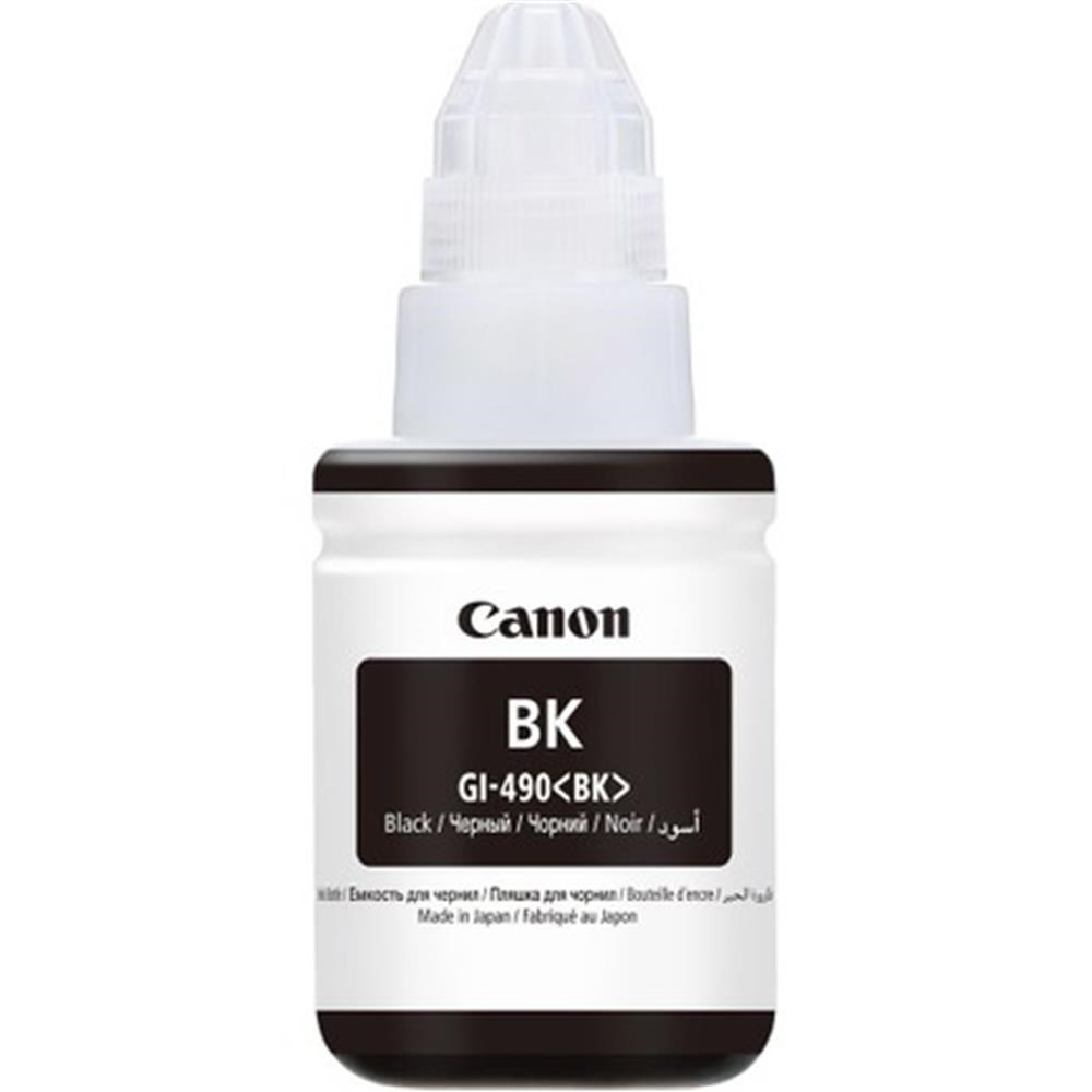 CANONCanon GI-490BK Black Siyah Şişe Mürekkep G1411-2411-3411-44114549292041729