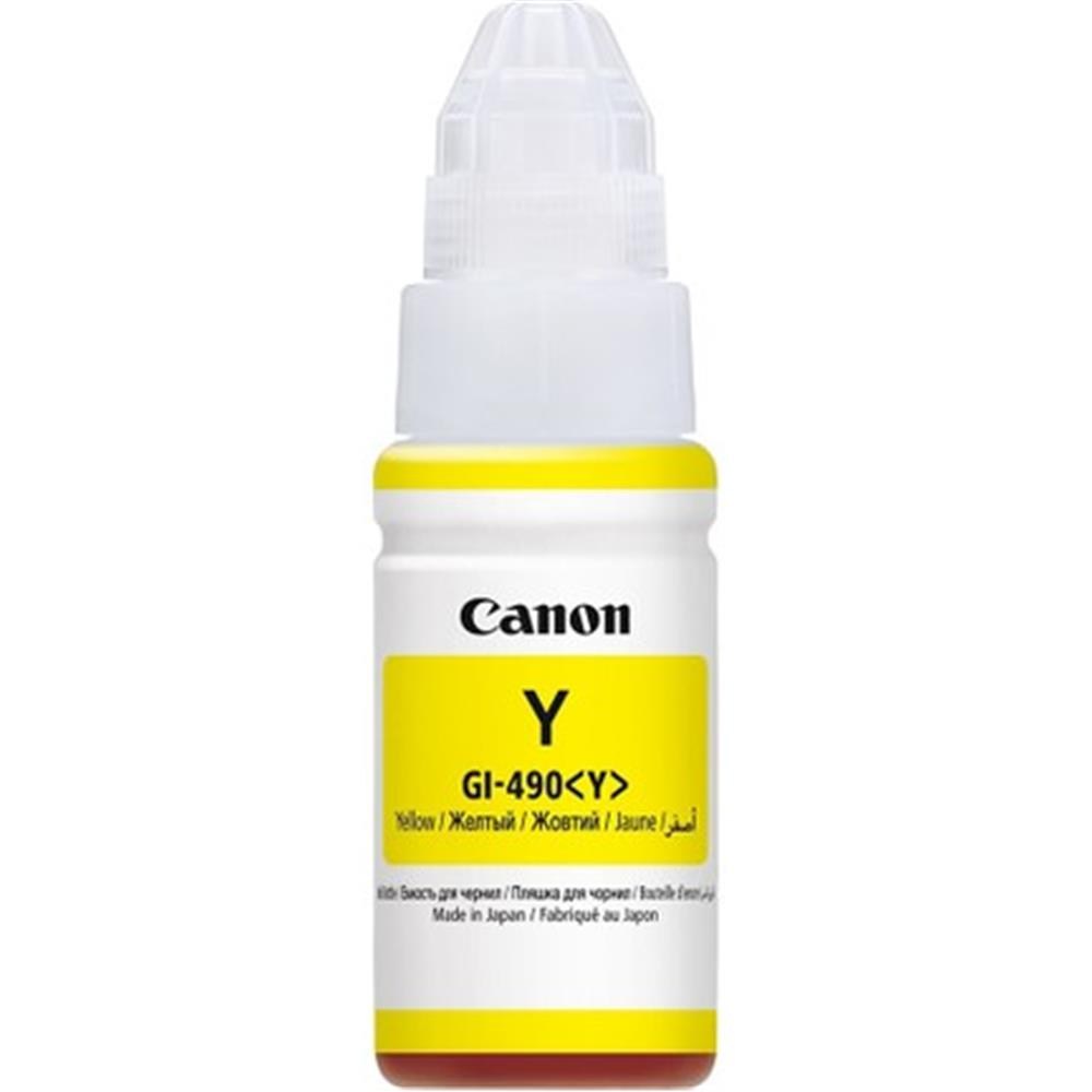 CANONCanon GI-490Y Yellow Sarı Şişe Mürekkep G1411-2411-3411-44114549292041781