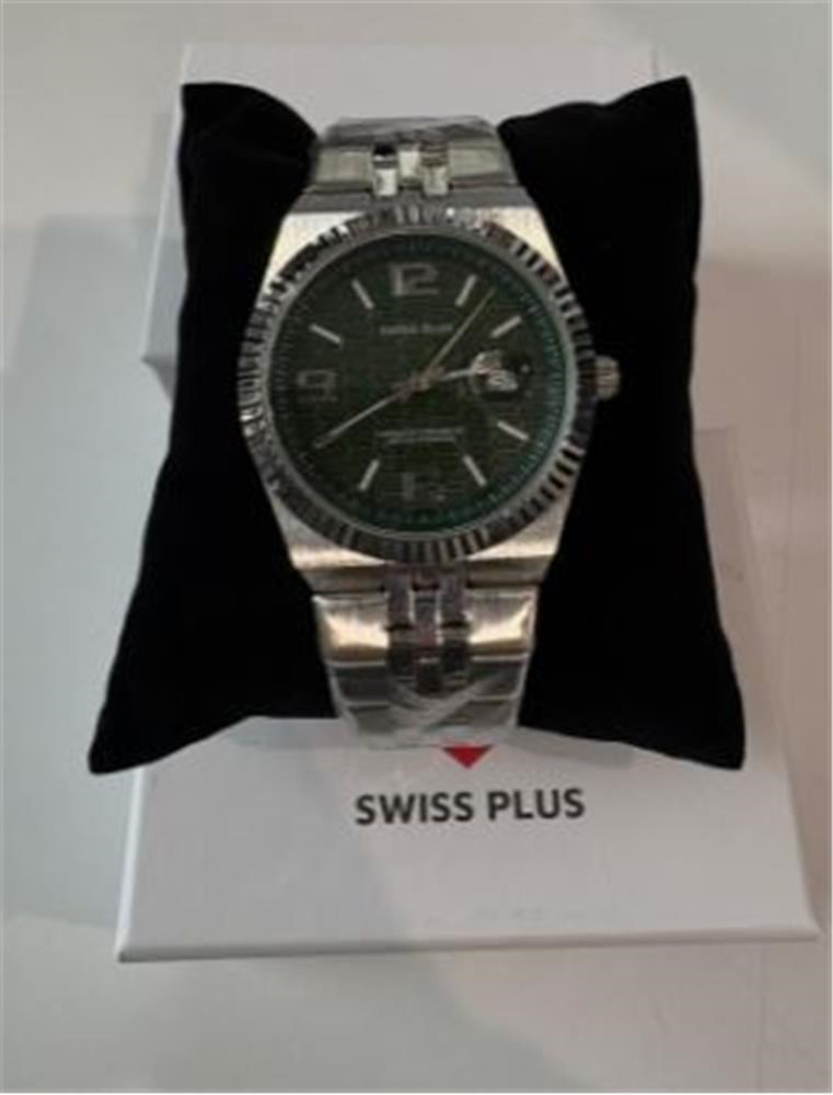 CasioCASIO 8691052017317 Swiss Plus Man Watch Premium Seri Model-2ST3442AGS Green-Silver(Kol Saati)8691052017317