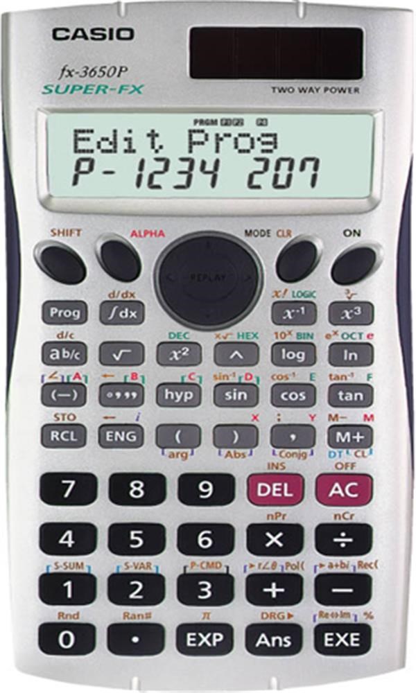 CasioCasio FX-3650P II Bilimsel Fonksiyonlu Hesap Makinesi4971850904687