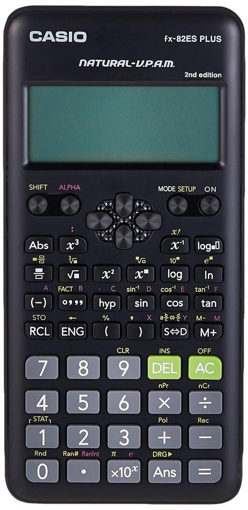 CasioCasio FX-82ES Plus Siyah Bilimsel Fonksiyonlu Hesap Makinesi 2.Versiyon4549526608667