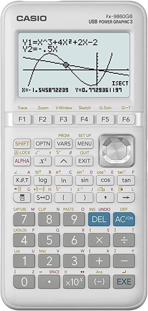 CasioCasio FX-9860GIII-S-DT Grafik Çizen Bilimsel Hesap Makinesi4549526616846