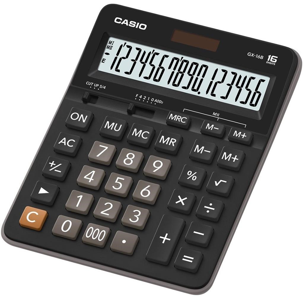 CasioCasio GX-16B 16 Hane Masa Üstü Hesap Makinesi4971850032328