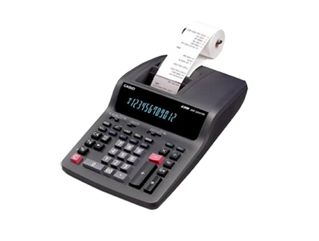CasioCasio HR-100RC-BK-DC 12 Hane Şeritli Hesap Makinesi4971850099642