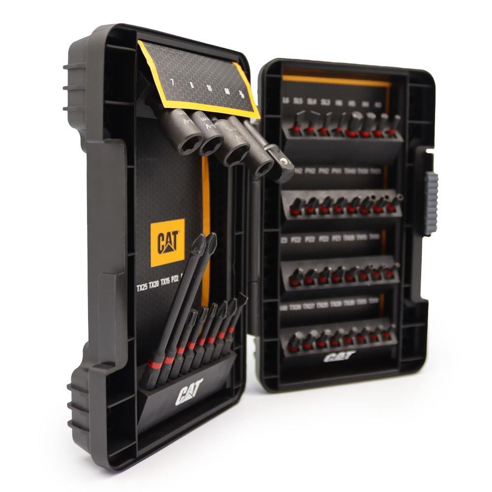 CATCAT DA01902 45 Parça Manganez Fosfat Alaşımlı Vidalama Uç SetiDA01902