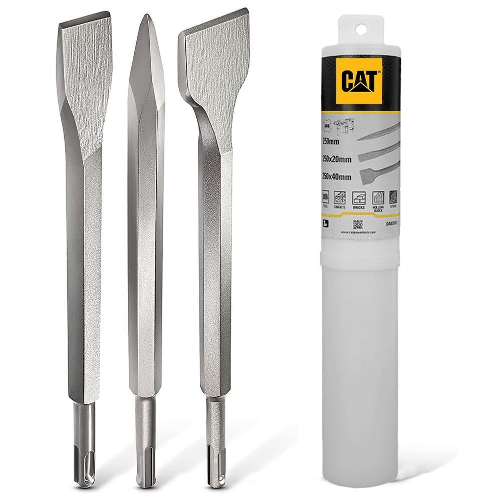 CATCAT DA03903 SDS Plus 3 Parça Profesyonel Murç/Keski Kırıcı Uç SetiDA03903