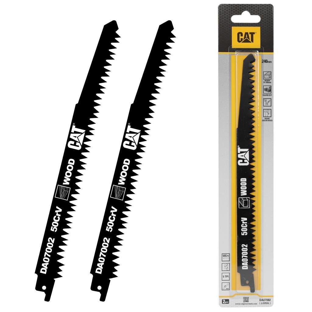 CATCAT DA07002 228mm 2 Parça Profesyonel Hızlı Ahşap Kesme Tilki Kuyruğu Testere UcuDA07002