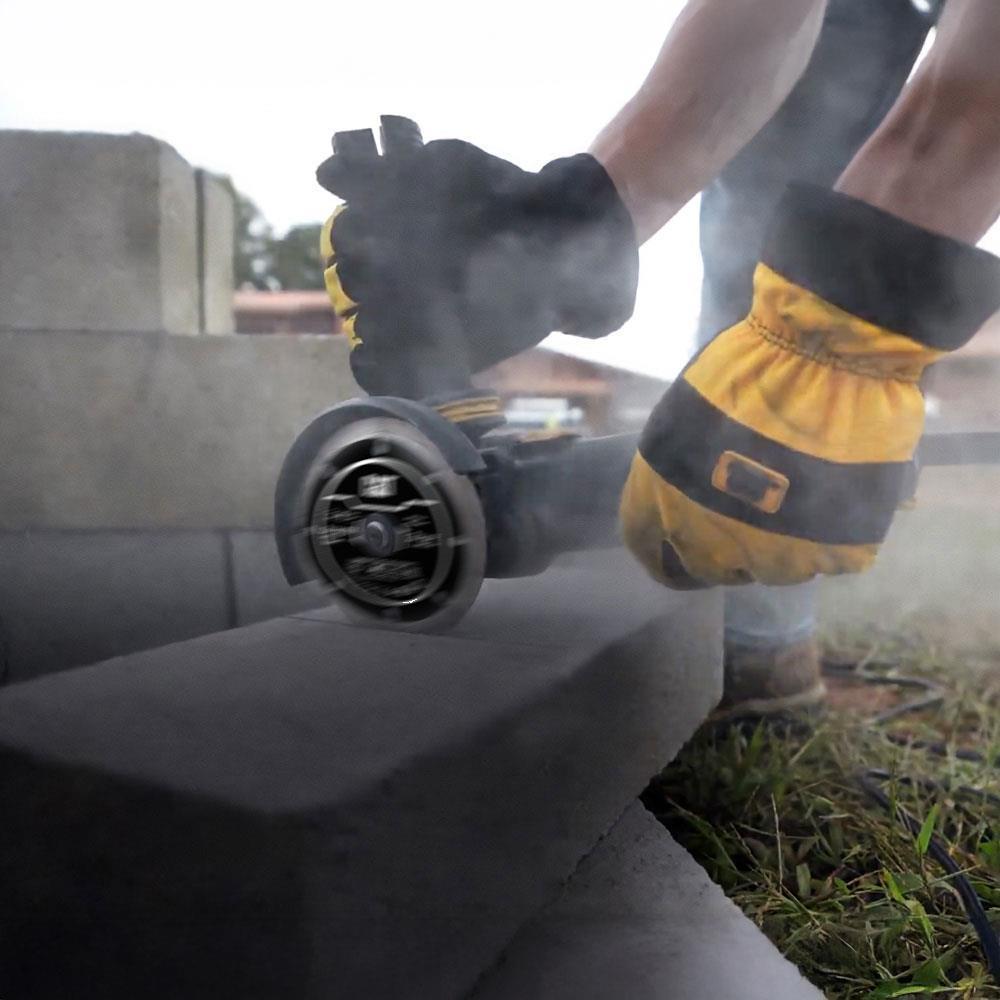 CATCAT DA09001 115mm Profesyonel Beton, Tuğla, Parke Taşı Elmas Kesme Diski (Soketli, Aralıklı Kenar)DA09001