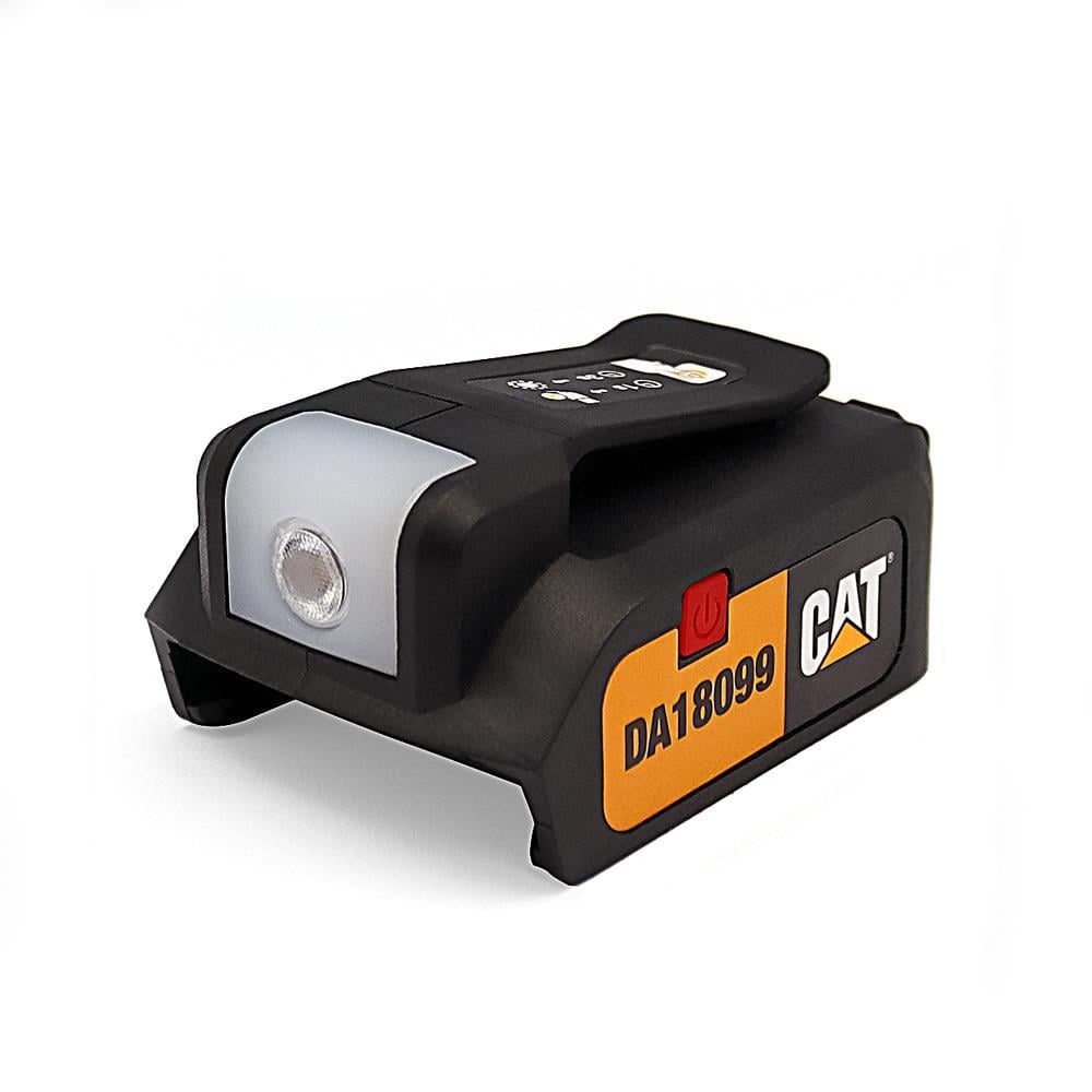CATCAT DA18099 18Volt 2A Çift Çıkışlı USB Port + LED Fener (Akü Dahil Değildir)DA18099