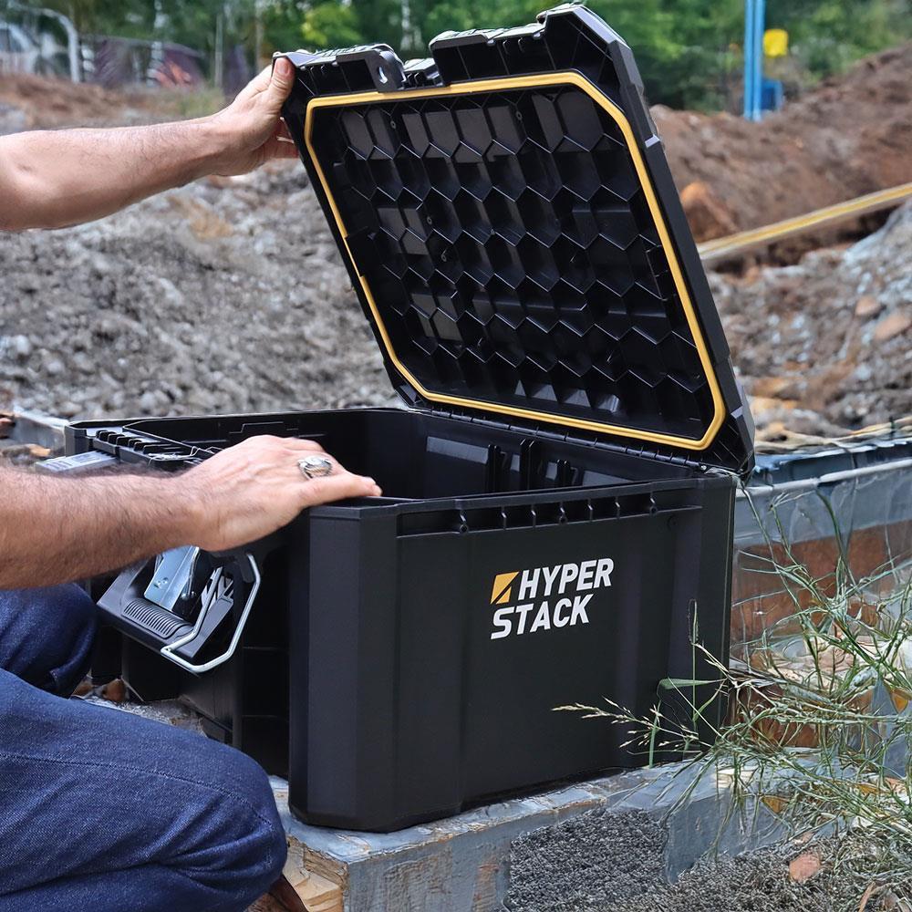 CATCAT DA41003 HYPER STACK 43 Litre Ağır Hizmet Tipi Kilitli Takım ÇantasıDA41003