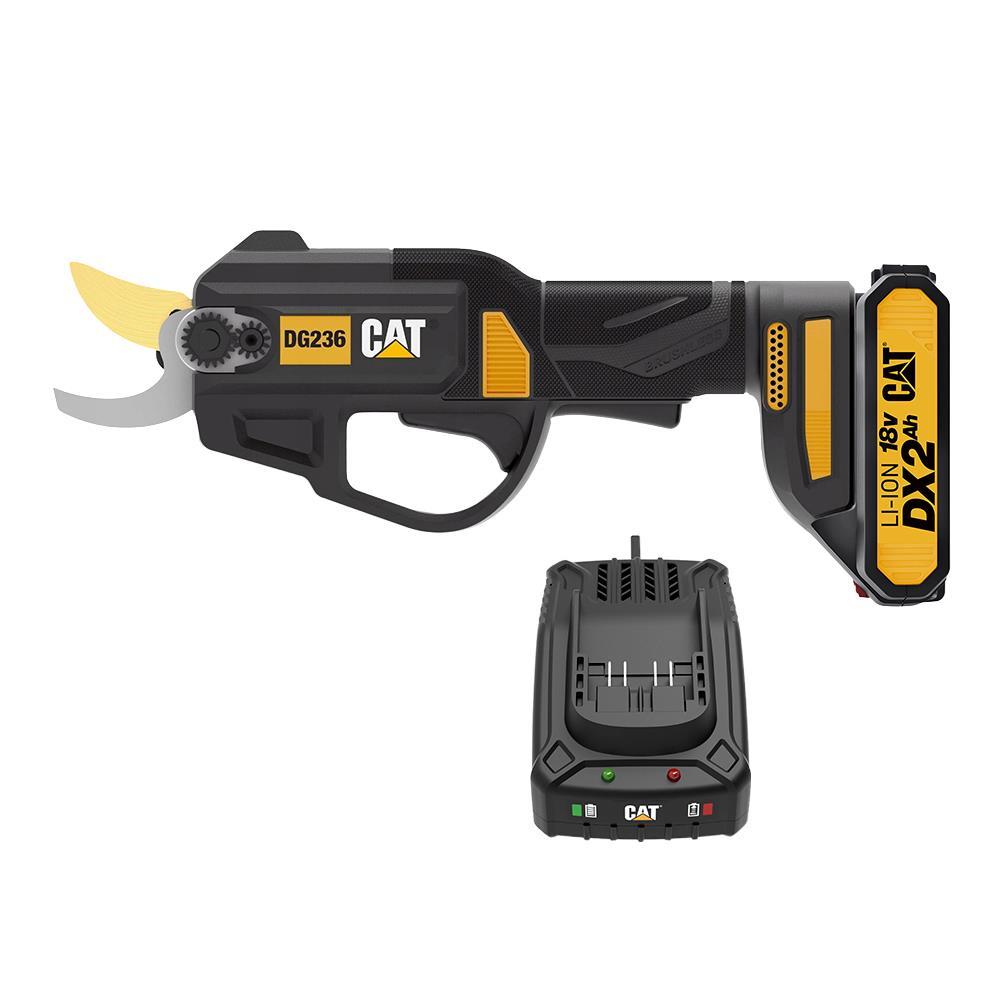 CATCAT DG236 18Volt 2.0A Li-ion Tek Akülü Profesyonel Kömürsüz Dal Budama MakasıDG236