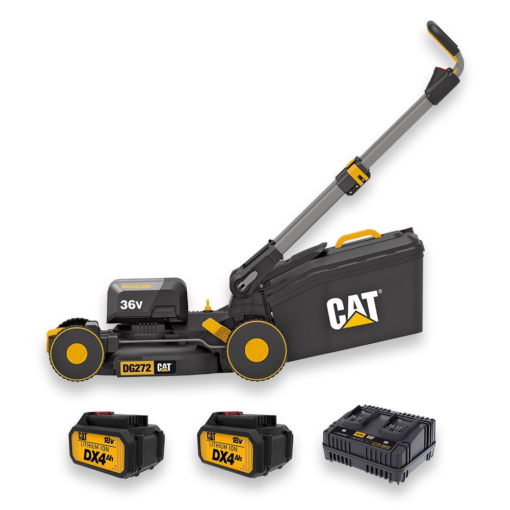 CATCAT DG272 36Volt 4.0Ah. Li-ion 41CM Profesyonel Kömürsüz Şarjlı Çim BiçmeDG272