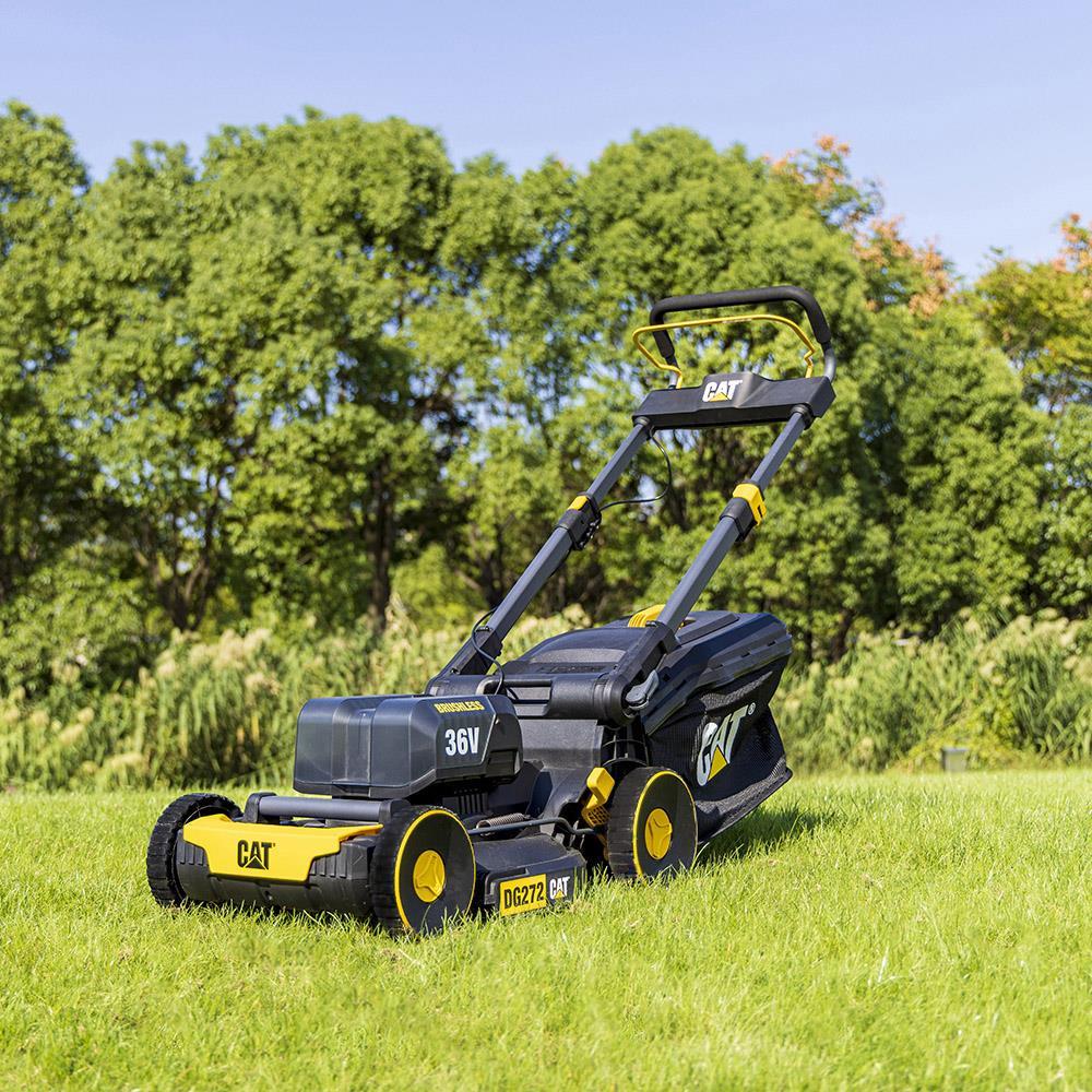 CATCAT DG272 36Volt 4.0Ah. Li-ion 41CM Profesyonel Kömürsüz Şarjlı Çim BiçmeDG272