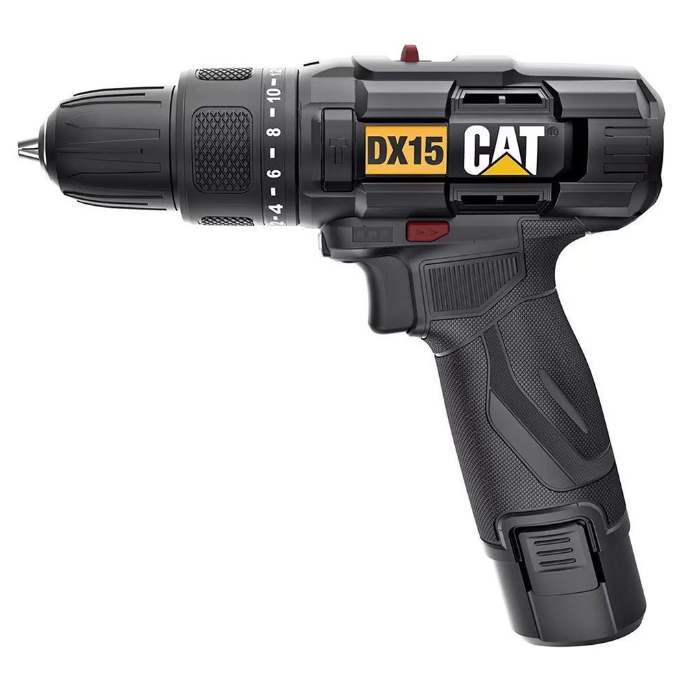 CATCAT DX15.1 12Volt/2.0Ah Li-ion Çift Akülü Profesyonel Şarjlı Darbeli MatkapDX15.1