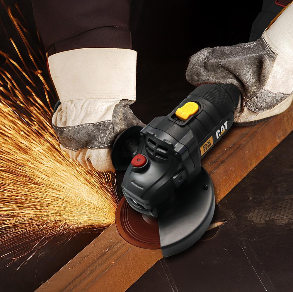 CATCAT DX3130B 18Volt 125mm Kömürsüz Profesyonel Avuç Taşlama (Akü Dahil Değildir)DX3130B