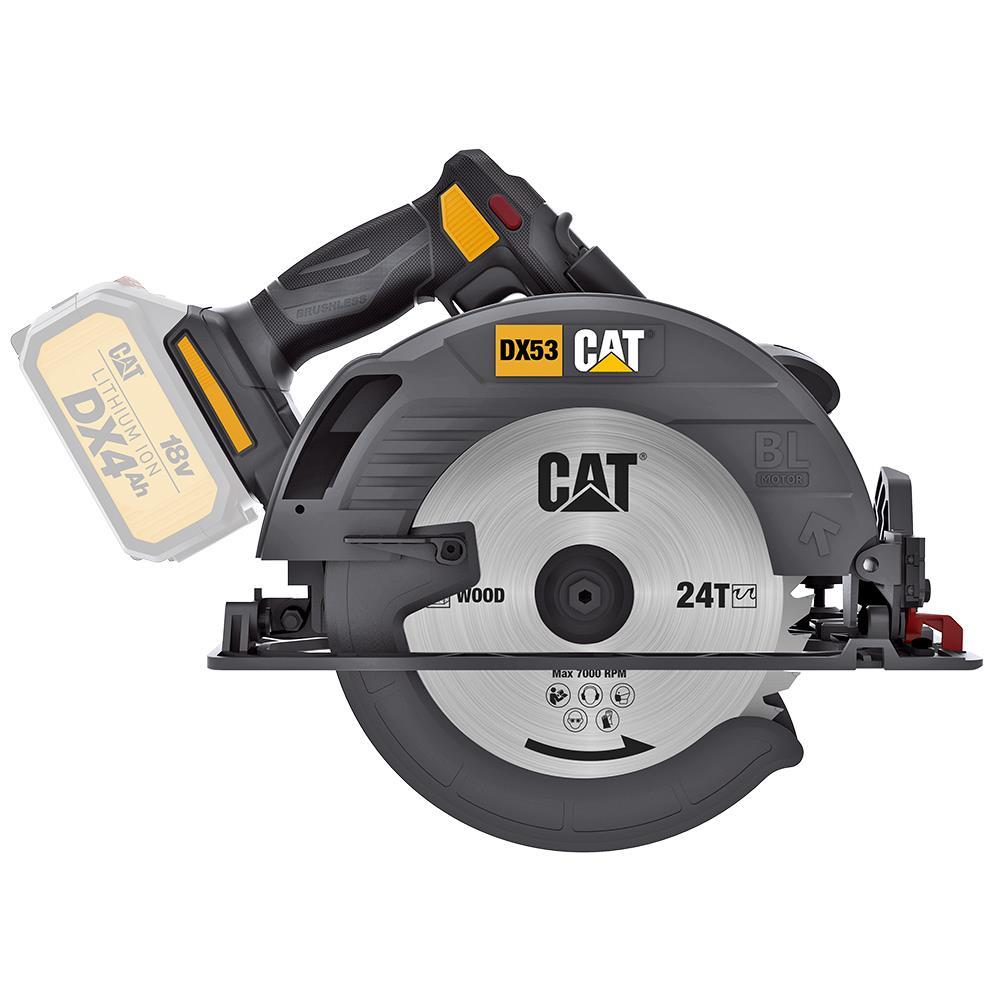 CATCAT DX53B 18Volt 185mm Kömürsüz Profesyonel Daire Testere (Akü Dahil Değildir)DX53B