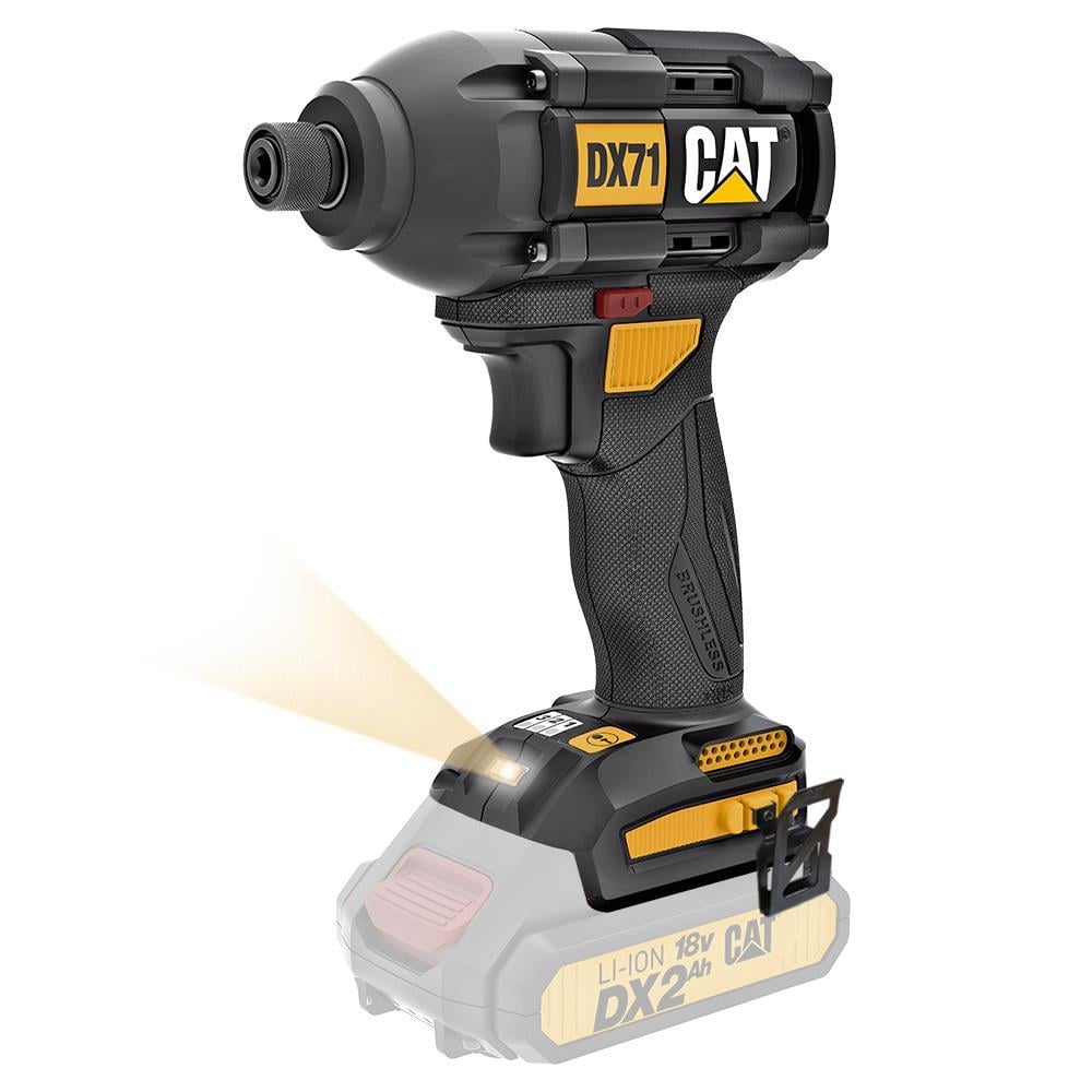 CATCAT DX71B 18Volt 215Nm Kömürsüz Profesyonel Şarjlı Darbeli Tornavida (Akü Dahil Değildir)DX71B