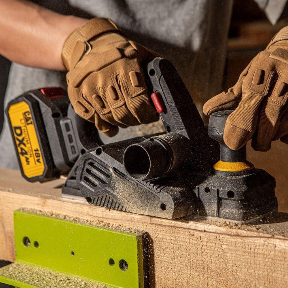 CATCAT DX81B 18Volt 82mm Çift Bıçaklı Kömürsüz Profesyonel Planya (Akü Dahil Değildir)DX81B