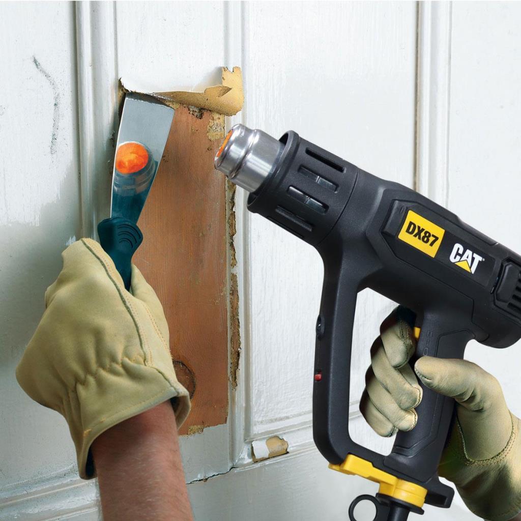 CATCAT DX87 2000Watt Dijital Göstergeli Profesyonel Sıcak Hava Tabancası + 5 Adet AksesuarDX87