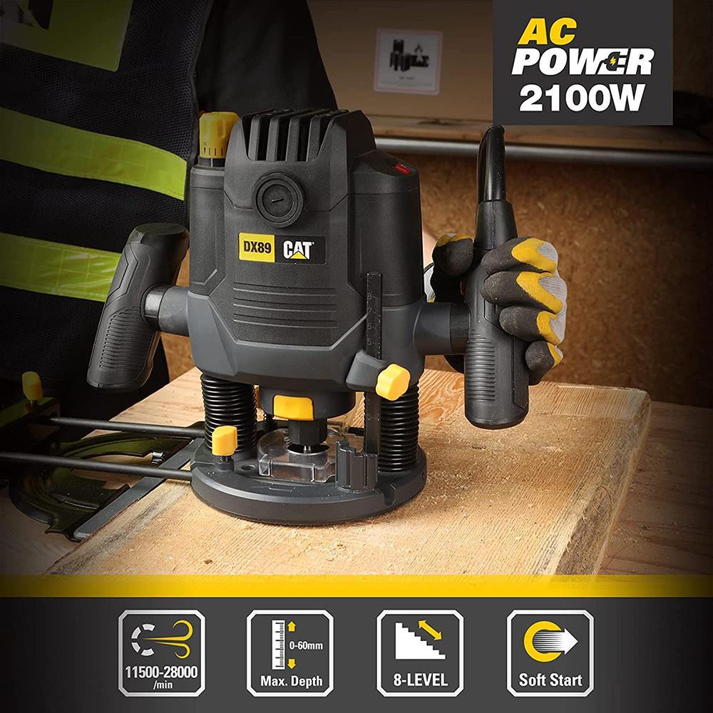 CATCAT DX89 2100Watt 12mm Profesyonel El FrezesiDX89
