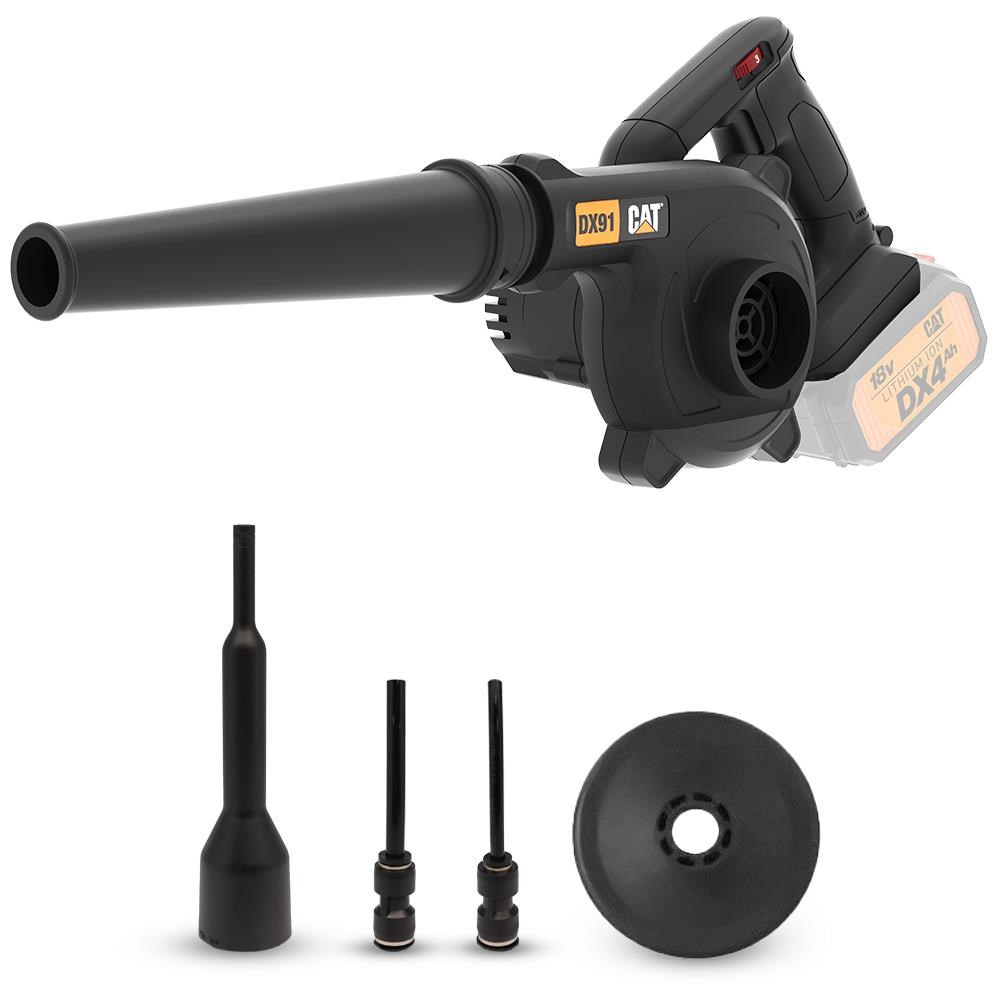 CATCAT DX91B 18Volt Profesyonel Devir Ayarlı Üfleyici + 5 Parça Aksesuar (Akü Dahil Değildir)DX91B