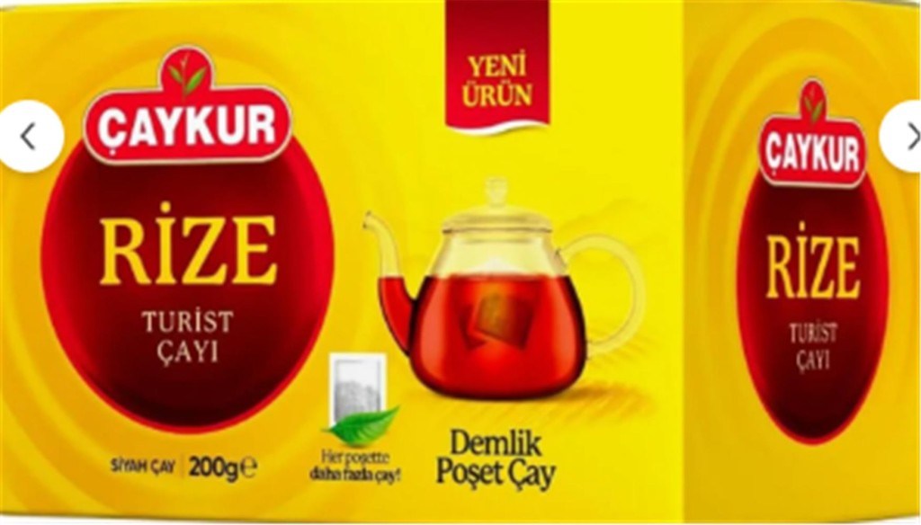 ÇAYKURÇaykur Rize Turist Demlik Poşet Çay 200gr 40x5gr Demlik Poşet8690105015270