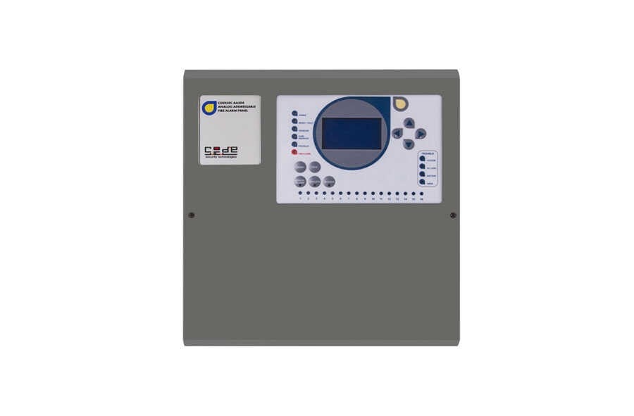 CODECode AA-504-2 Adresli Yangın Paneli (2 Loop Kartı Takılabilir)AA-504-2