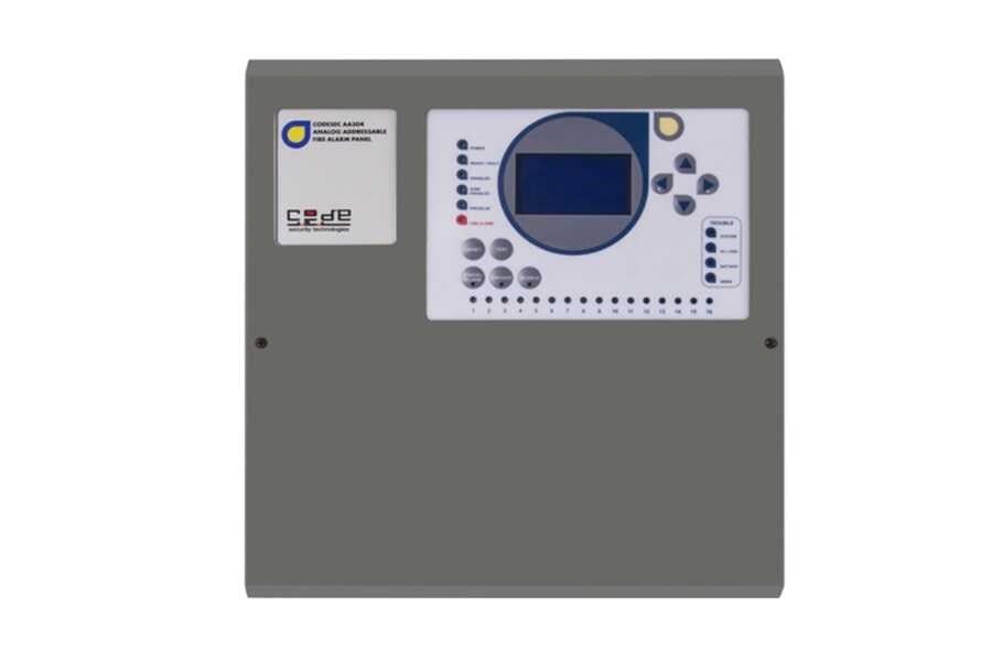 CODECode AA-504-4 Adresli Yangın Paneli (4 Loop Kartı Takılabilir)AA-504-4