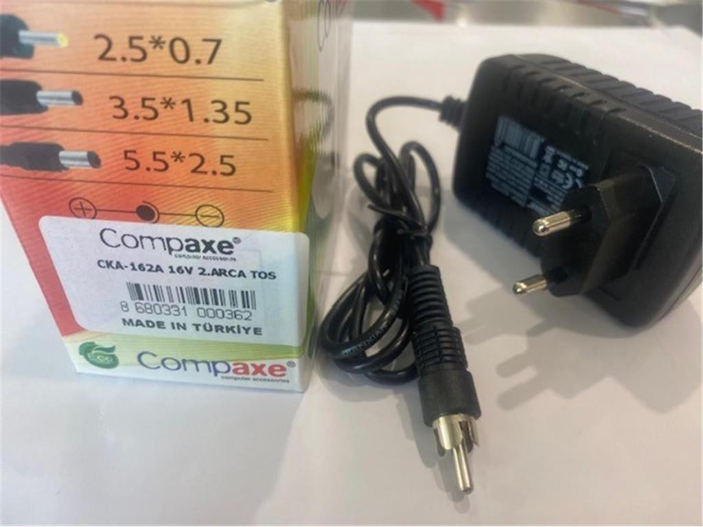 COMPAXECompaxe CKA-162a 32w 16v 2.5 Rca Tos Adaptör8680331000362