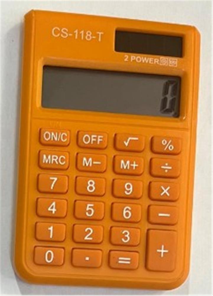 CSLCSL CS-118-T Turuncu 8 Hane Cep Tipi Hesap Makinesi6933530700079