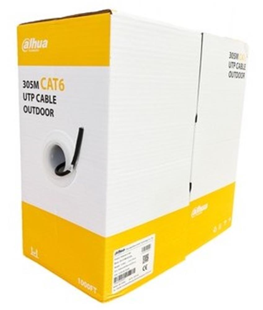 DahuaDahua DH-PFM920-6UN Cat6 UTP Dış Mekan Siyah 305 metre6939554924507