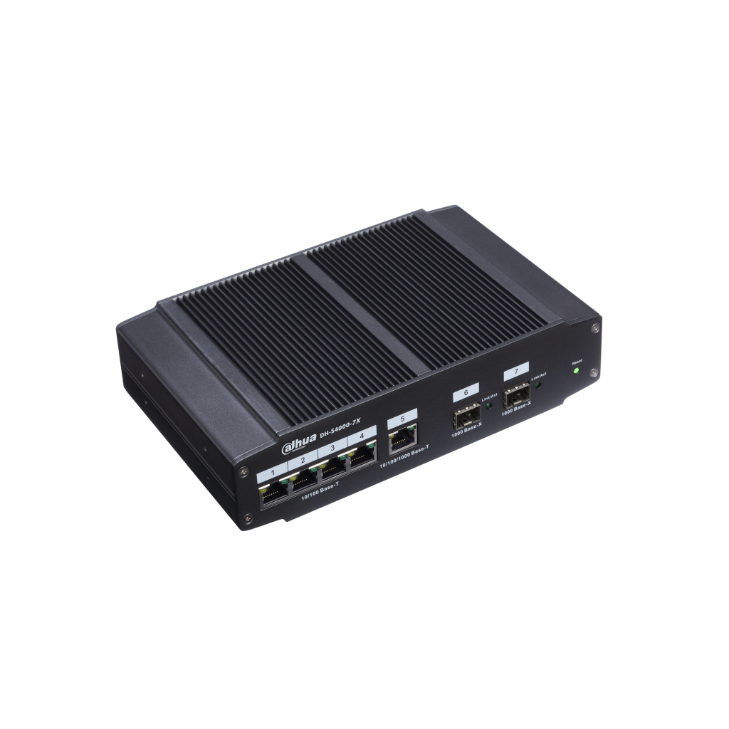 DahuaDahua S4000-7X 7-Port Fiber Ring Network AnahtarıS4000-7X