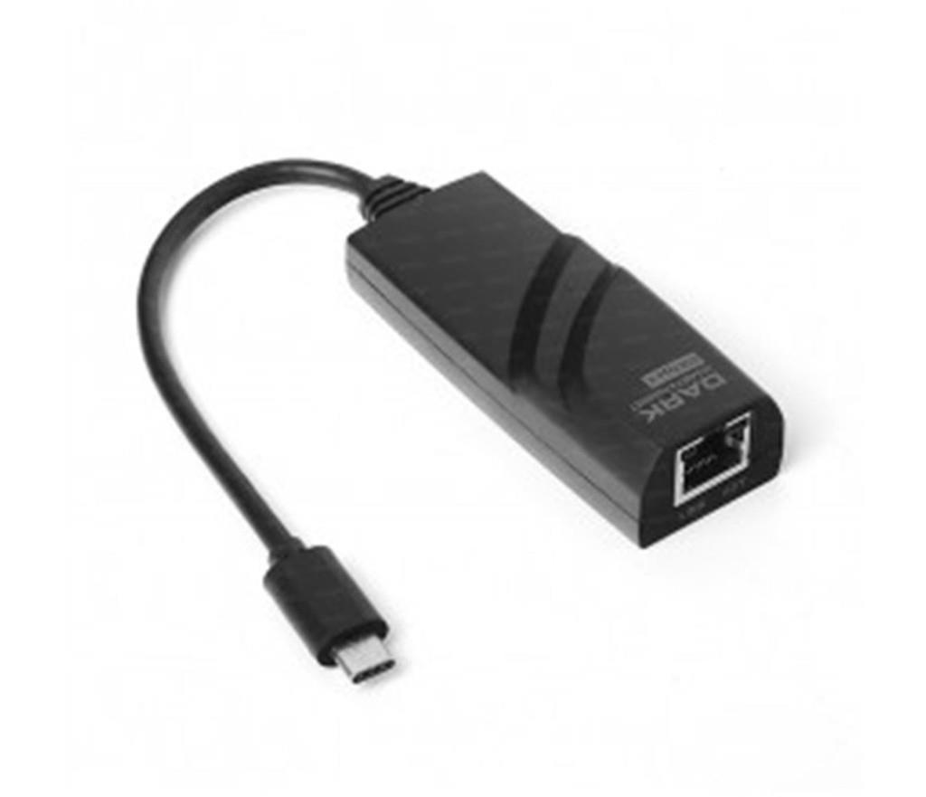 DARKDark DK-AC-U31XGLAN USB3.1 Type-C - 10-100-1000 Gigabit LAN Ethernet Ağ Dönüştürücü8697939973592