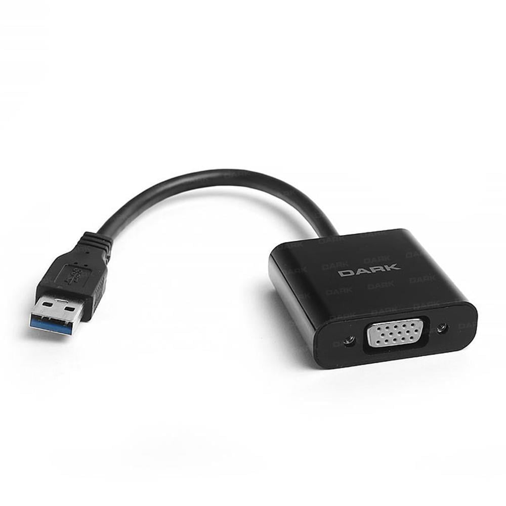 DARKDark DK-AC-UGA34 UGA34 VGA USB To Vga  3.0 - 2.0 Çevirici 15Cm8697939939215