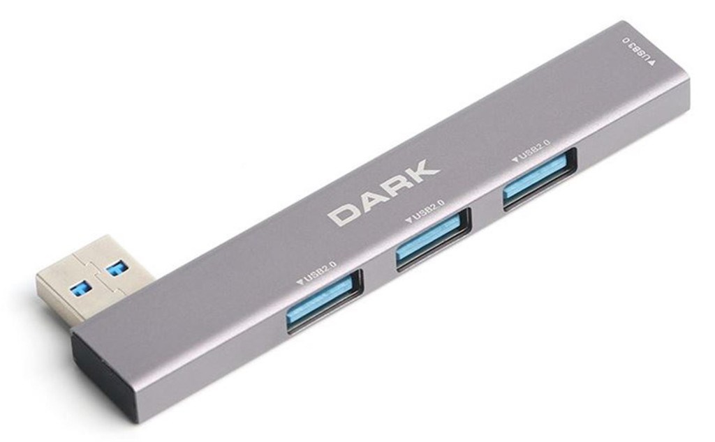 DARKDark DK AC USB34A 4 Port USB HUB USA-A 1XUSB-A3.0 3XUSB-A2.08683143205628