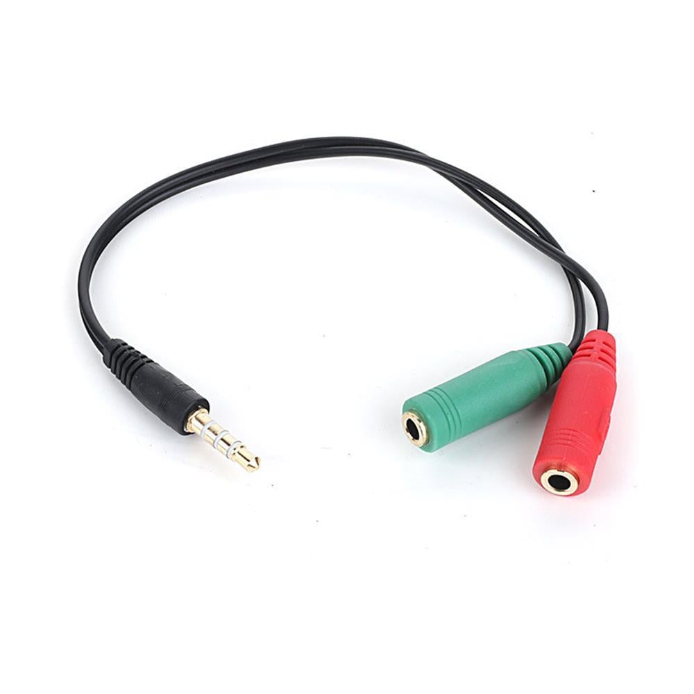 DARKDark DK-CB-AUC01 2x3.5mm Stereo Dişi - 4pin 3.5mm Stereo Erkek Y Kablo8697939921937