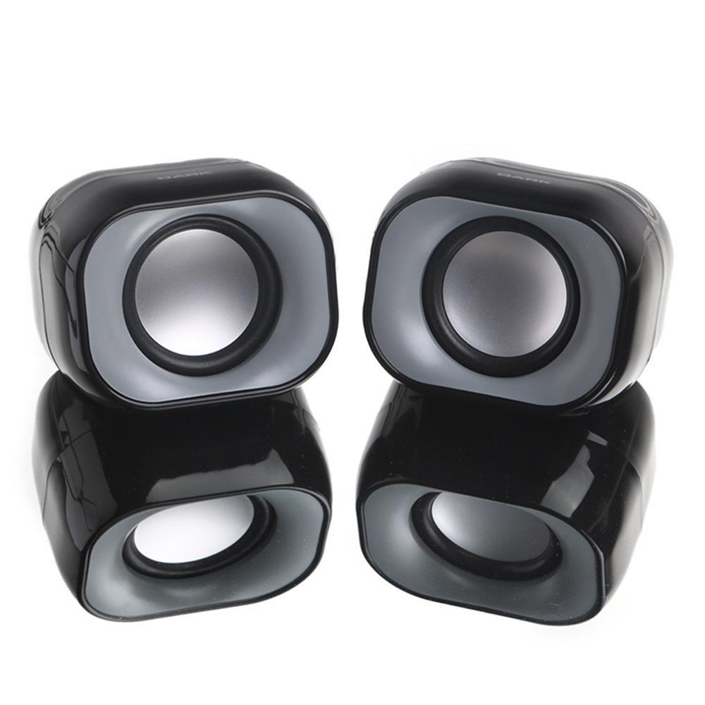 DARKDark SP2111 1+1 6W RMS Stereo Mini Taşınabilir Multimedya Siyah Hoparlör8683143206953