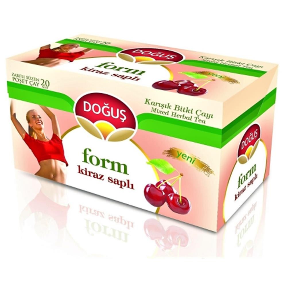 DOĞUŞDoğuş Form Kiraz Saplı Çayı 20x1,8 gr00