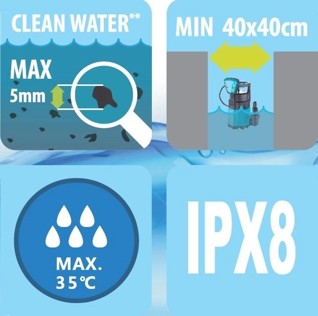 DuffmartDuffmart FSP400C Temiz Su Dalgıç PompaDF42011