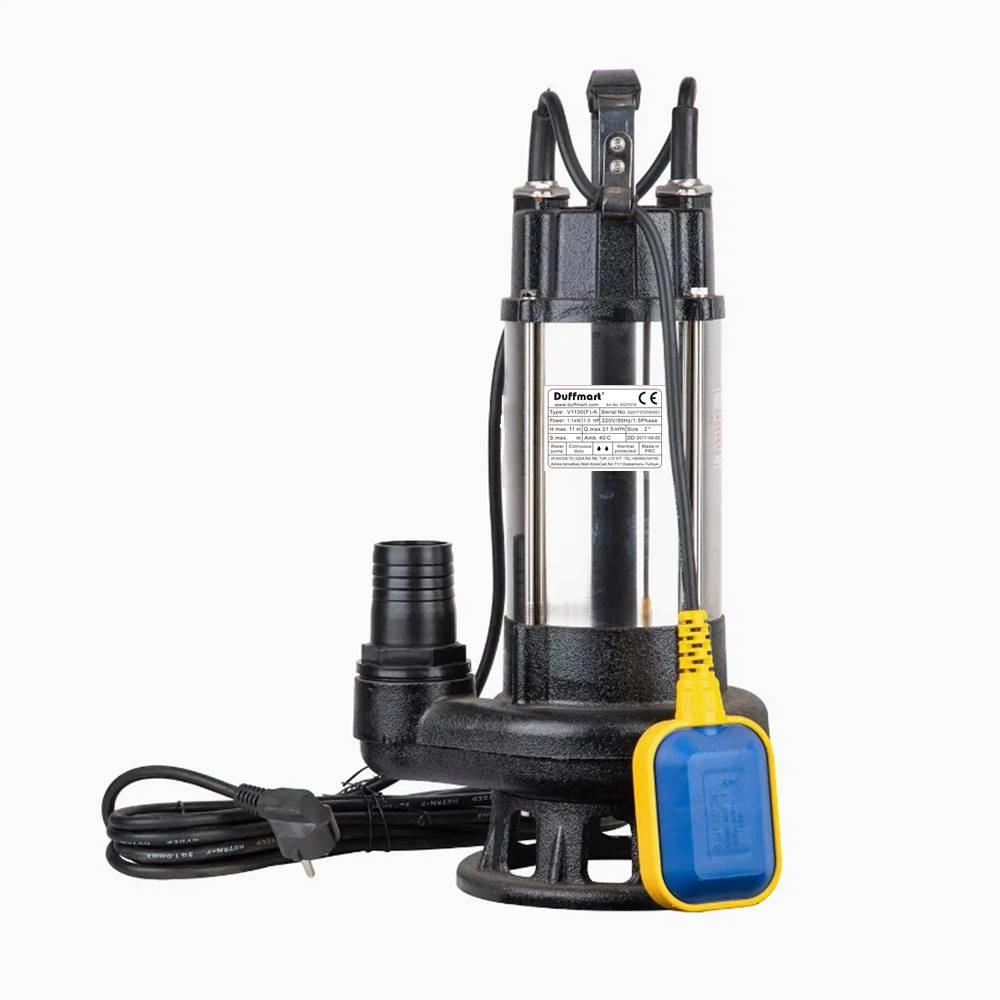 DuffmartDuffmart V1100F-A Pis Su Foseptik Parçalayıcılı Açık Fanlı Dalgıç PompaDS37076