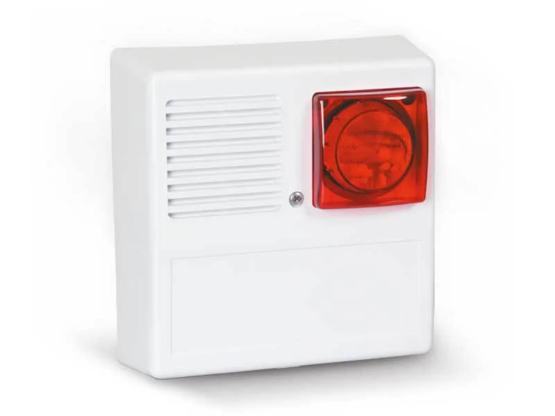 EDSEDS AS495L LED Flaşörlü Metal Muhafazalı Harici Siren 110dBAS495L