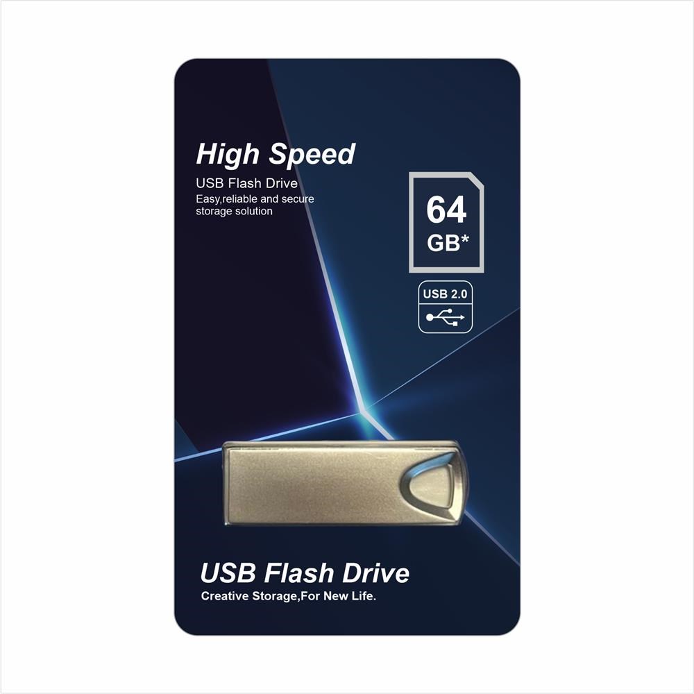 OEMElba 64GB Metal 2.0 USB Flash Bellek8698521888249